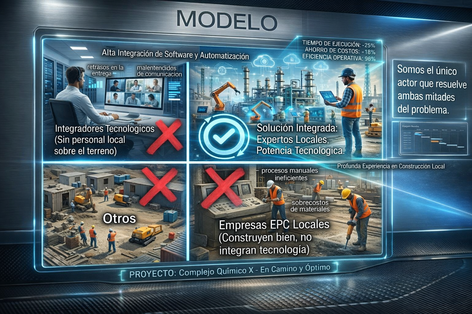 Modelo de posicionamiento ZEN Group: EPC local con integración tecnológica